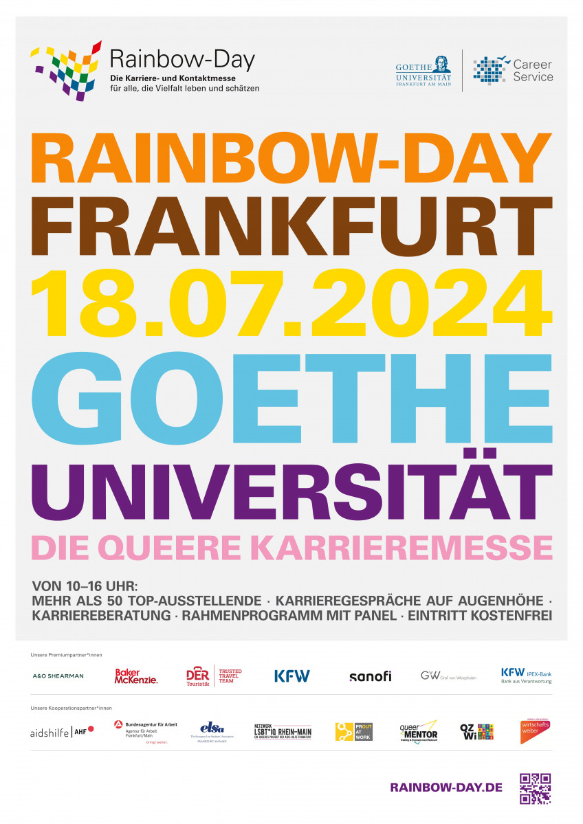 Plakat Rainbow Day Frankfurt 