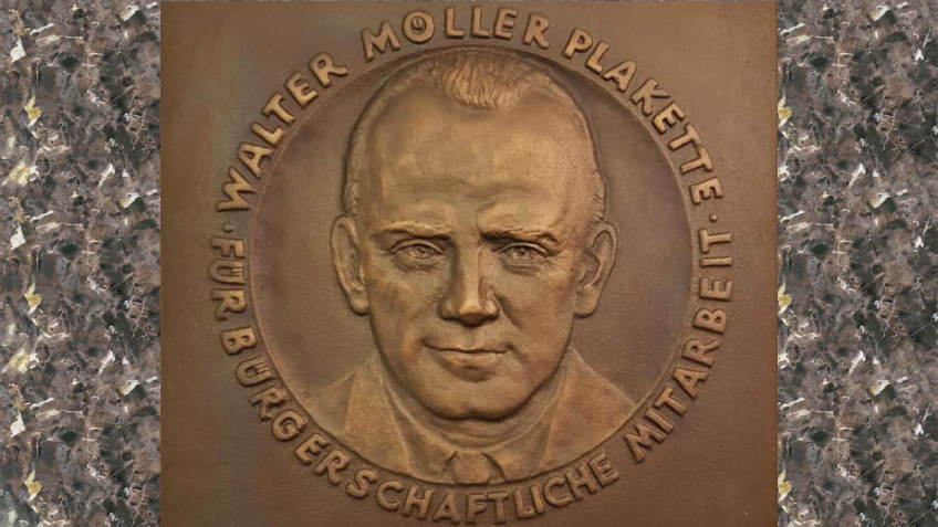 Walter-Möller-Plakette (© Stadt Frankfurt)